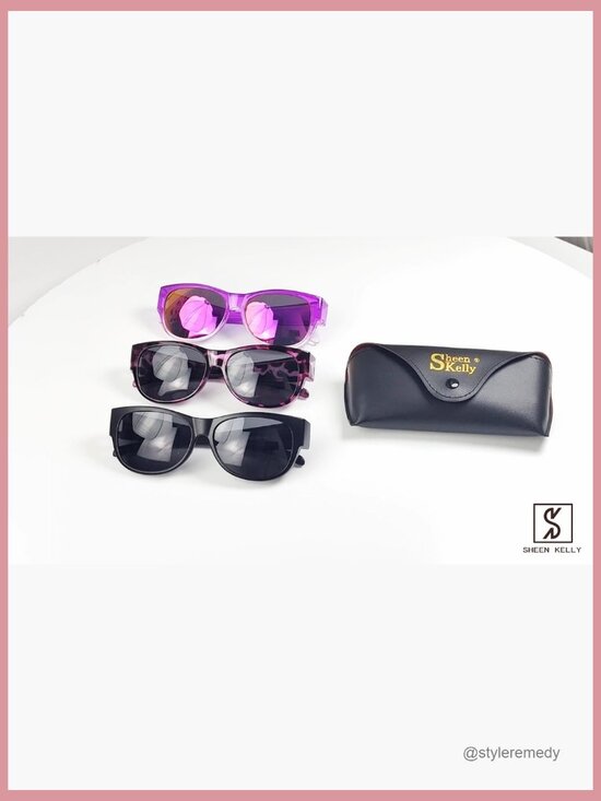 Oversized Polarized Fit Over Sunglasses TR90 Mirrored Over Glasses